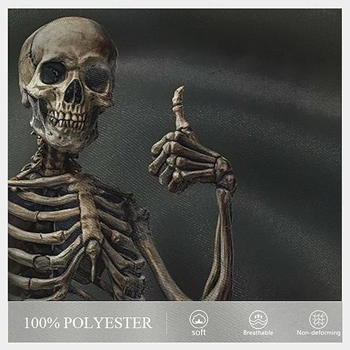 Vintage Skull Print Casual Shorts with Micro-Elastic Waistband for Club and Weekend Wear